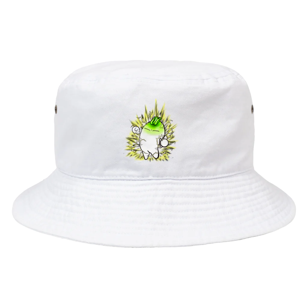 JapaneseArt Yui Shopのダイコンヤン Bucket Hat