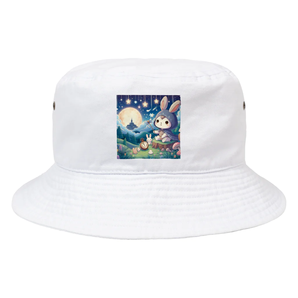 denyo dreamの快眠子ウサギ Bucket Hat