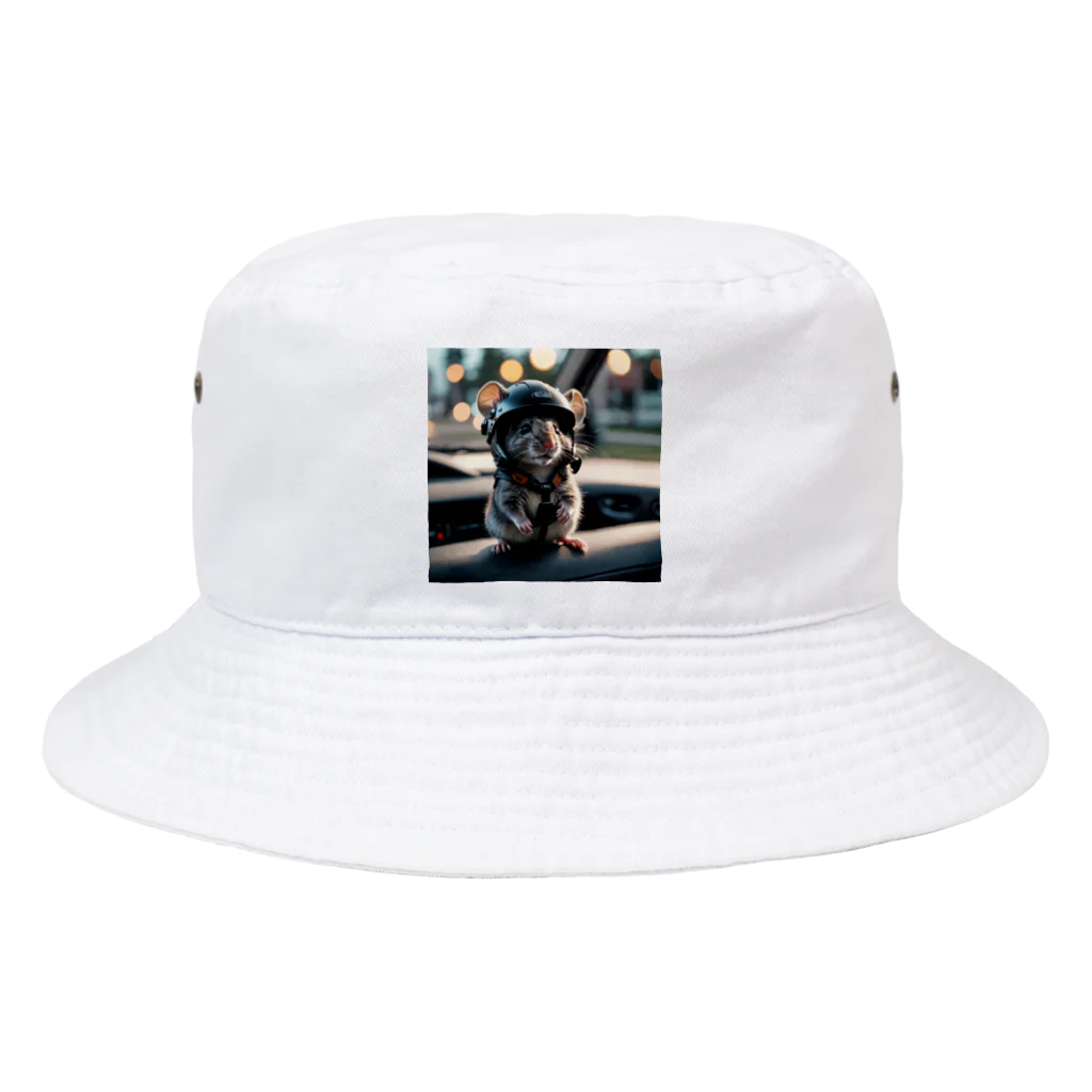 TanukinGのかわいいネズミくん Bucket Hat