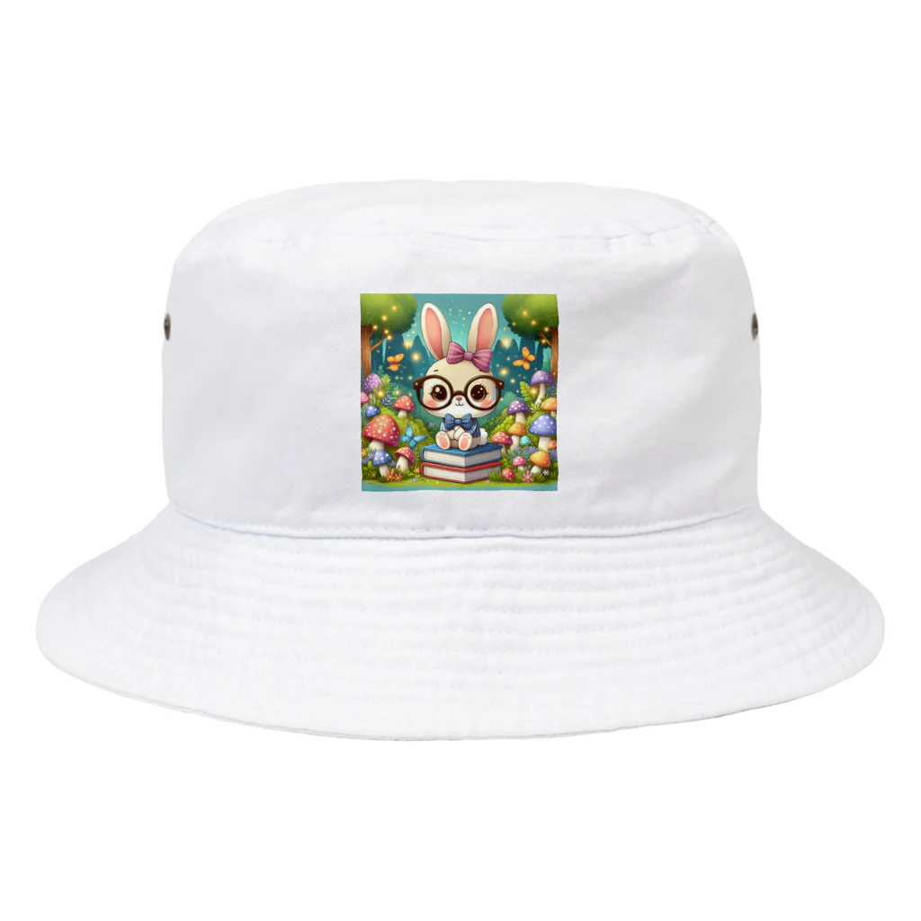 denyo dreamのウサギのアマリリス Bucket Hat