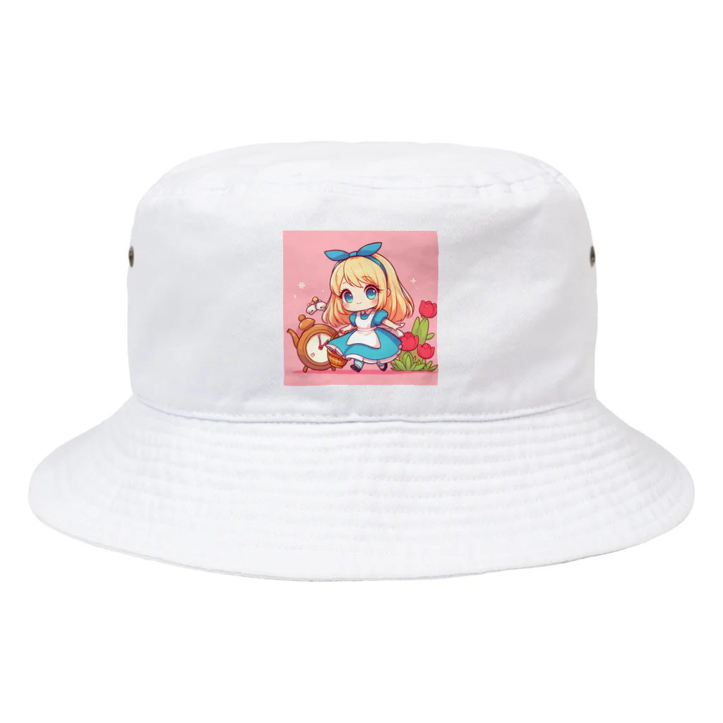xsayaxの不思議の国のアリス少女 Bucket Hat