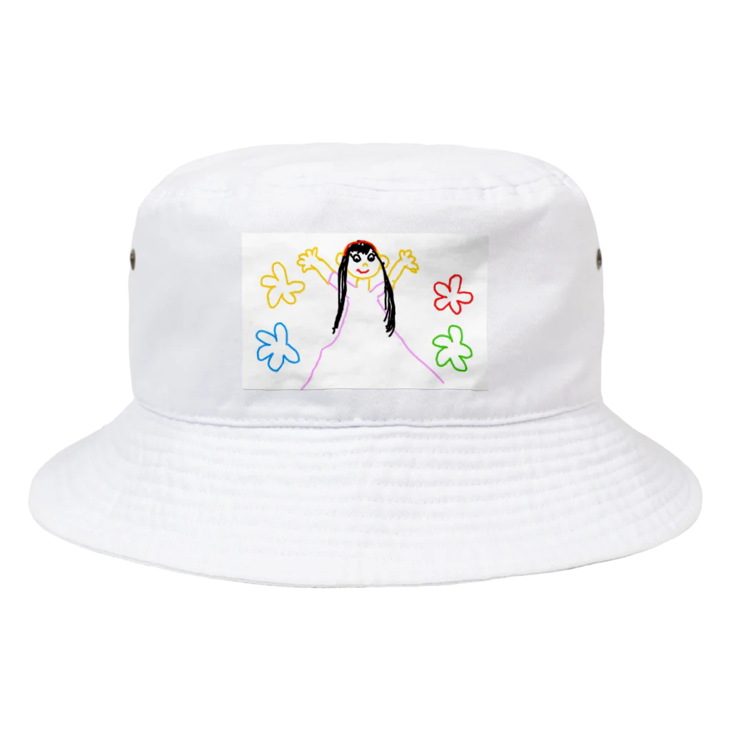 formalinmuimuiの8さいが描いたプリンセス Bucket Hat