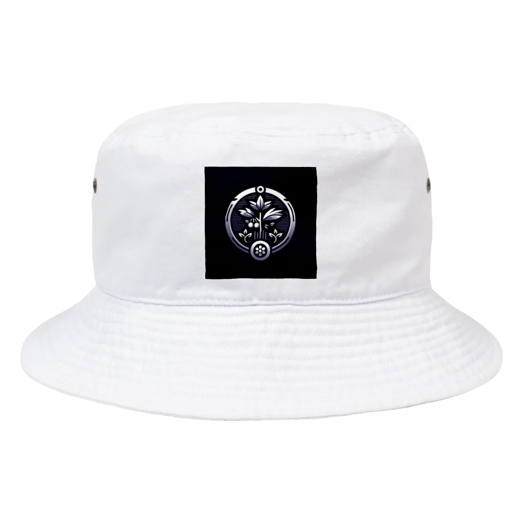 KUMOGAKUREの松竹梅の家紋 Bucket Hat