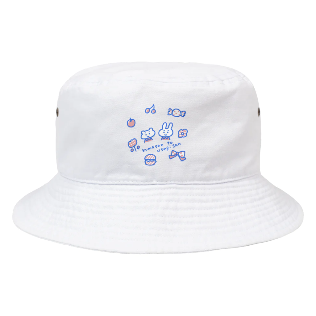 アマイあめ⭐︎SHOPの可愛いものと、くまさんと、うさぎさん。 Bucket Hat