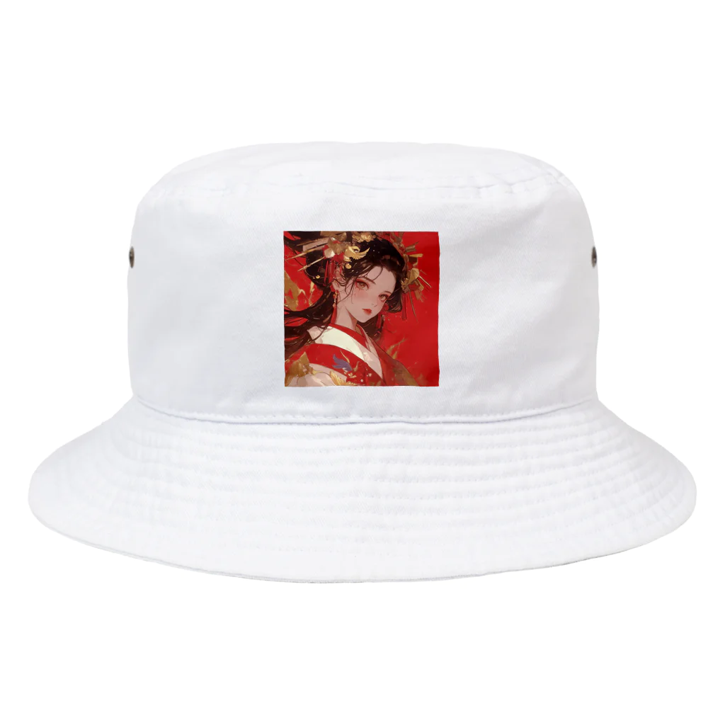 AQUAMETAVERSEの緋色の宴に舞う、麗しの舞姫 Marsa 106 Bucket Hat