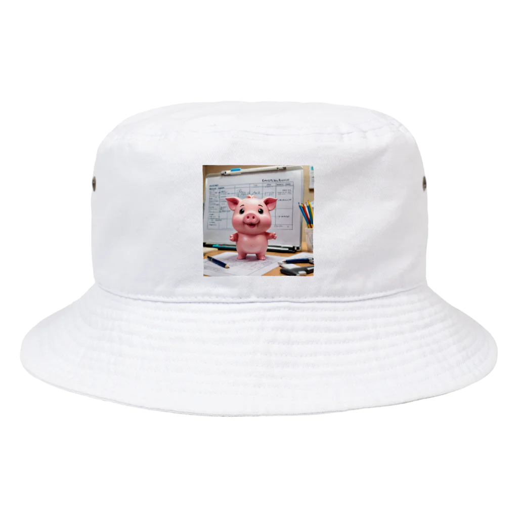 MTHの社内のぷろじぇくとのをするみにぶた報告進捗状況 Bucket Hat