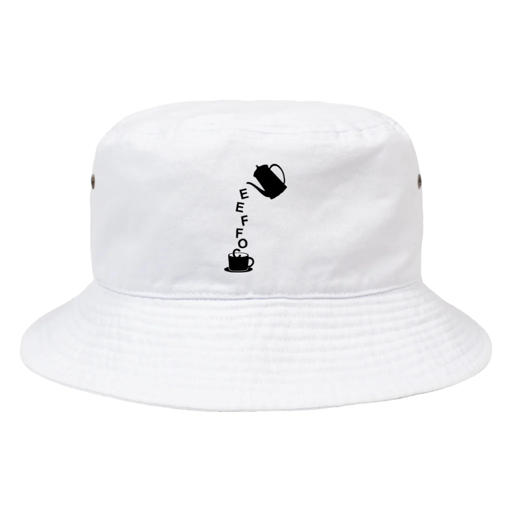 WAKAWAのcoffee words  Bucket Hat