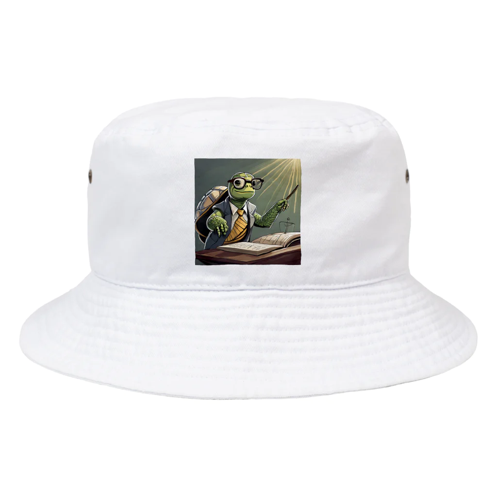 ぱぴぷSHOPの指揮者カメ Bucket Hat