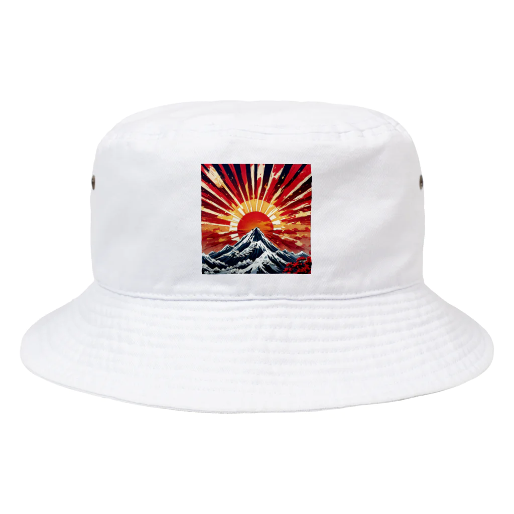 yu-ki213の旭日旗 Bucket Hat