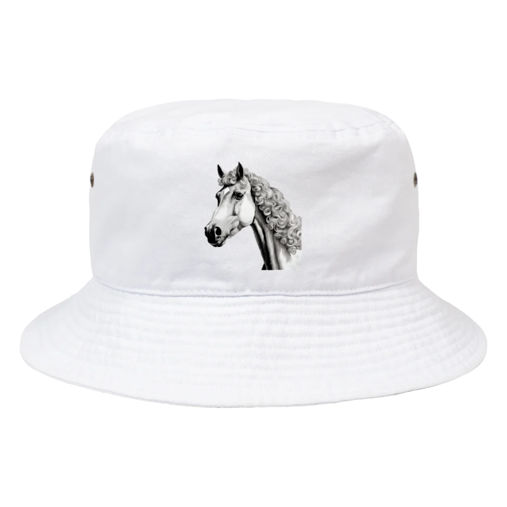 mAIの天パ馬 Bucket Hat