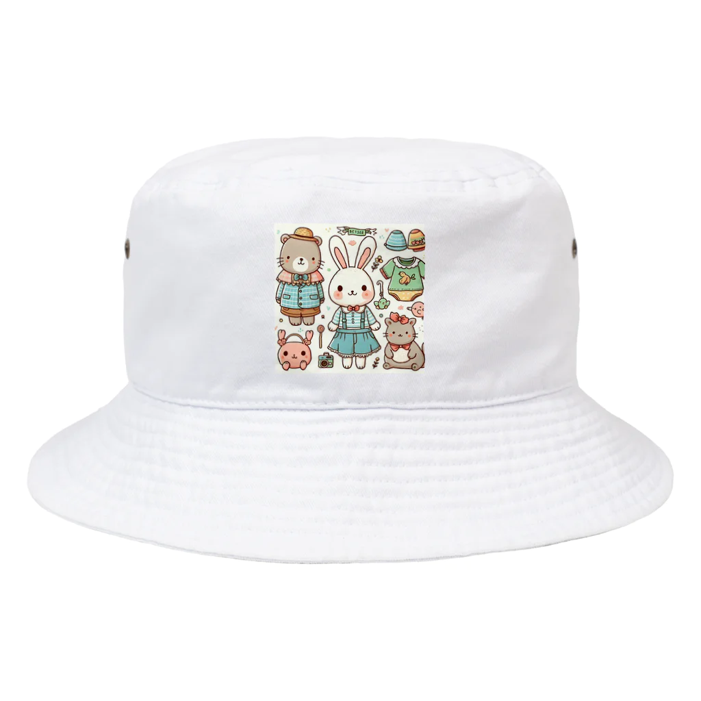 moyasi_777のanimals Bucket Hat