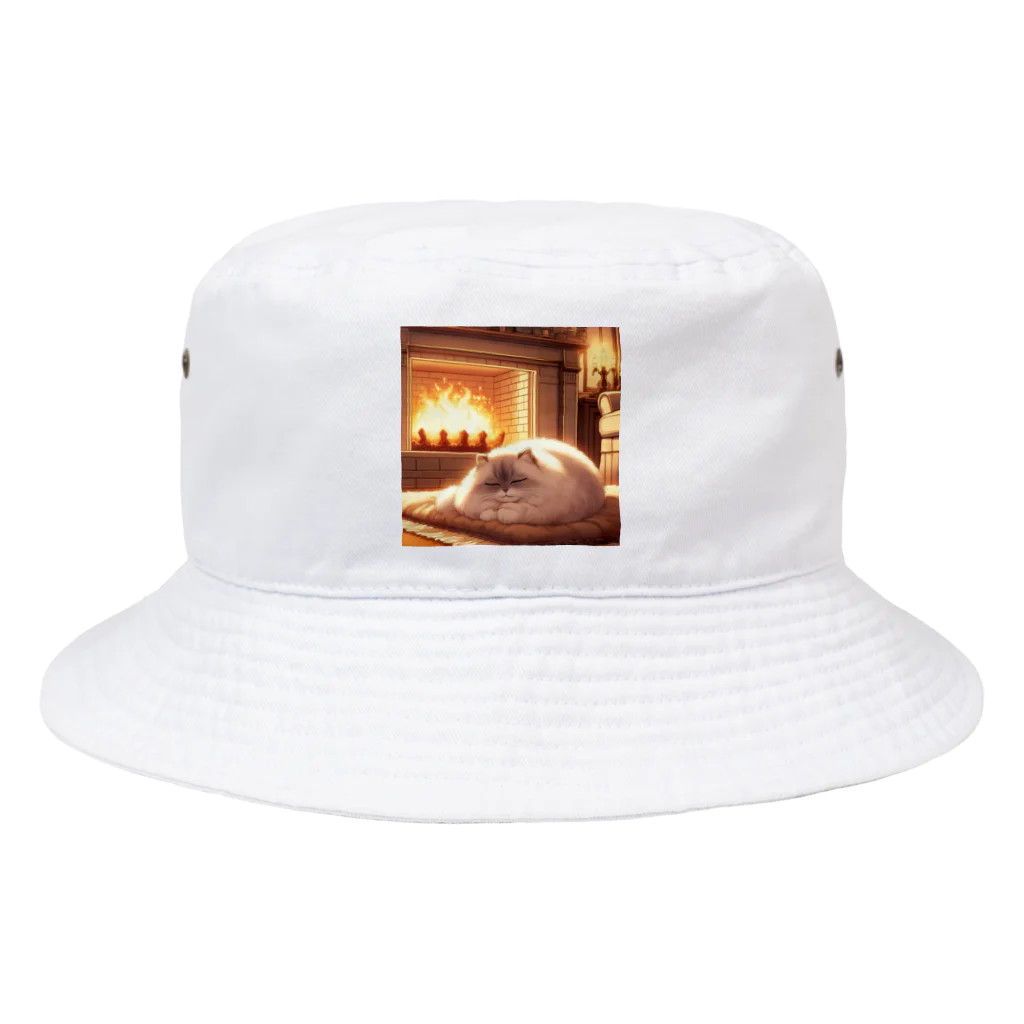 statham2865の暖炉猫 Bucket Hat