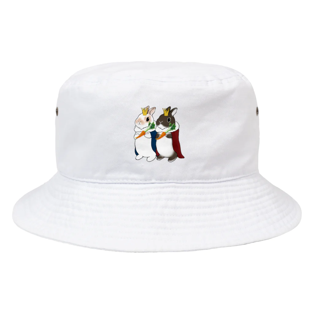 うさぎ王子のしもべのにんじん星の王子様 Bucket Hat