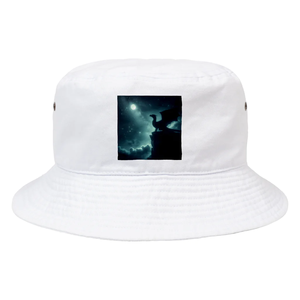 プラネテスの月と竜 Bucket Hat