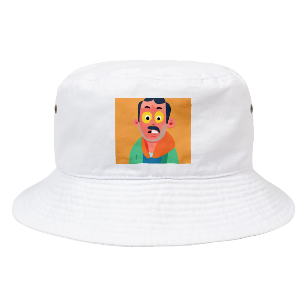 JINPACHIの努力家な男 Bucket Hat