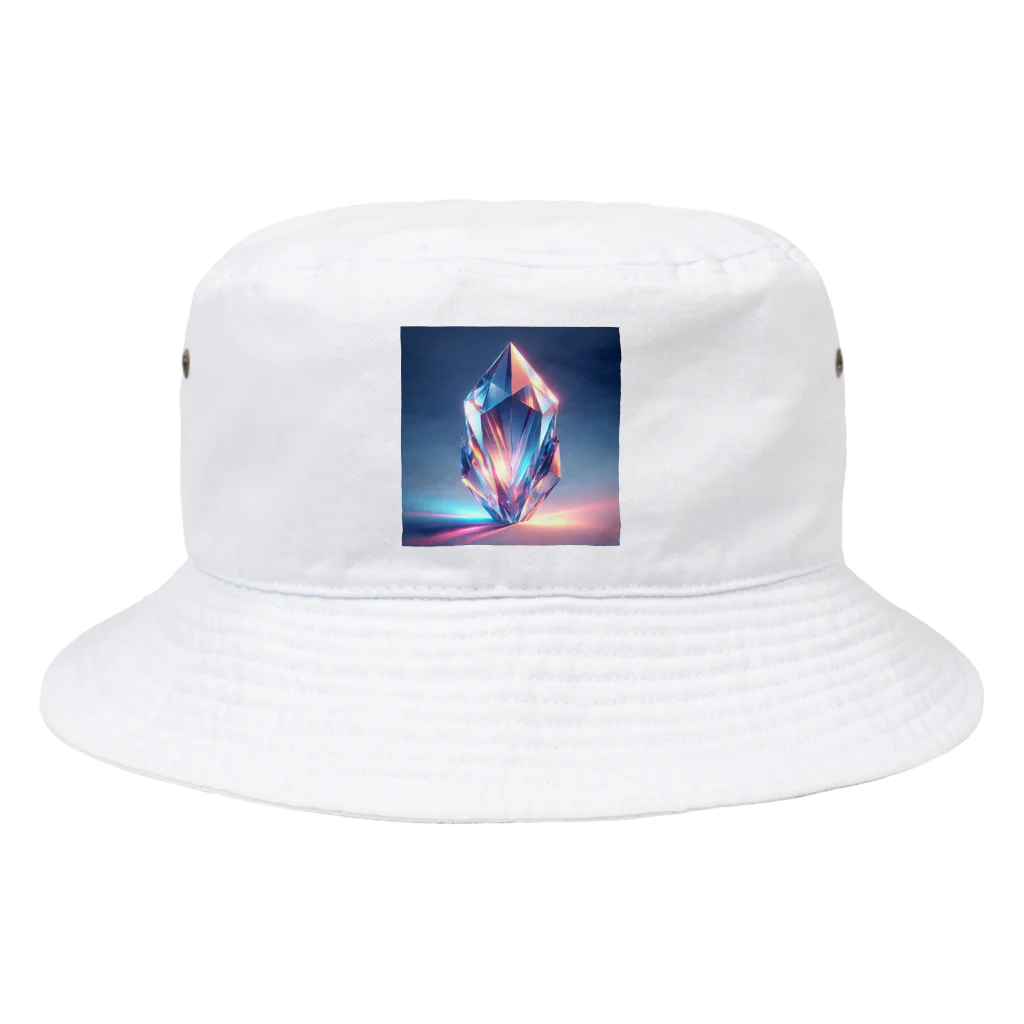 EijiPonのクリスタル Bucket Hat