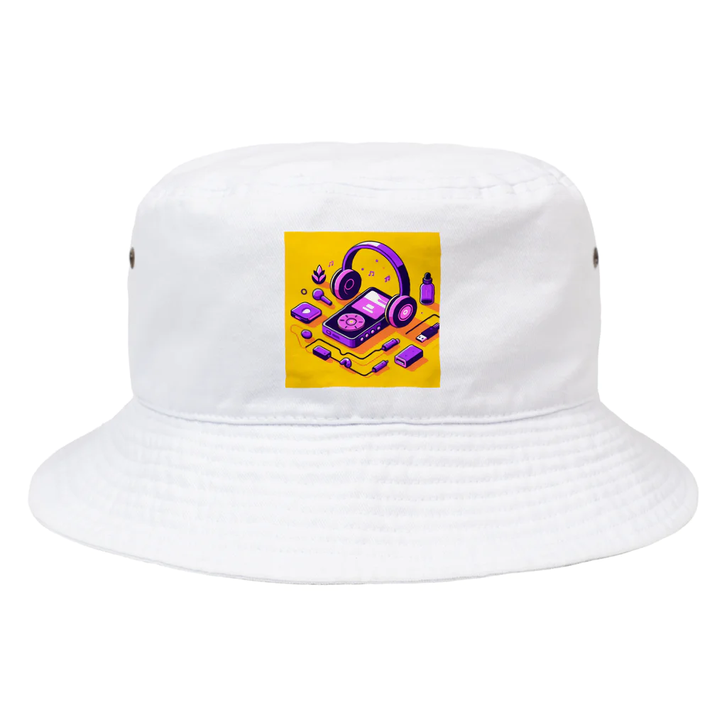 パープルルームのラッキーミュージック Bucket Hat