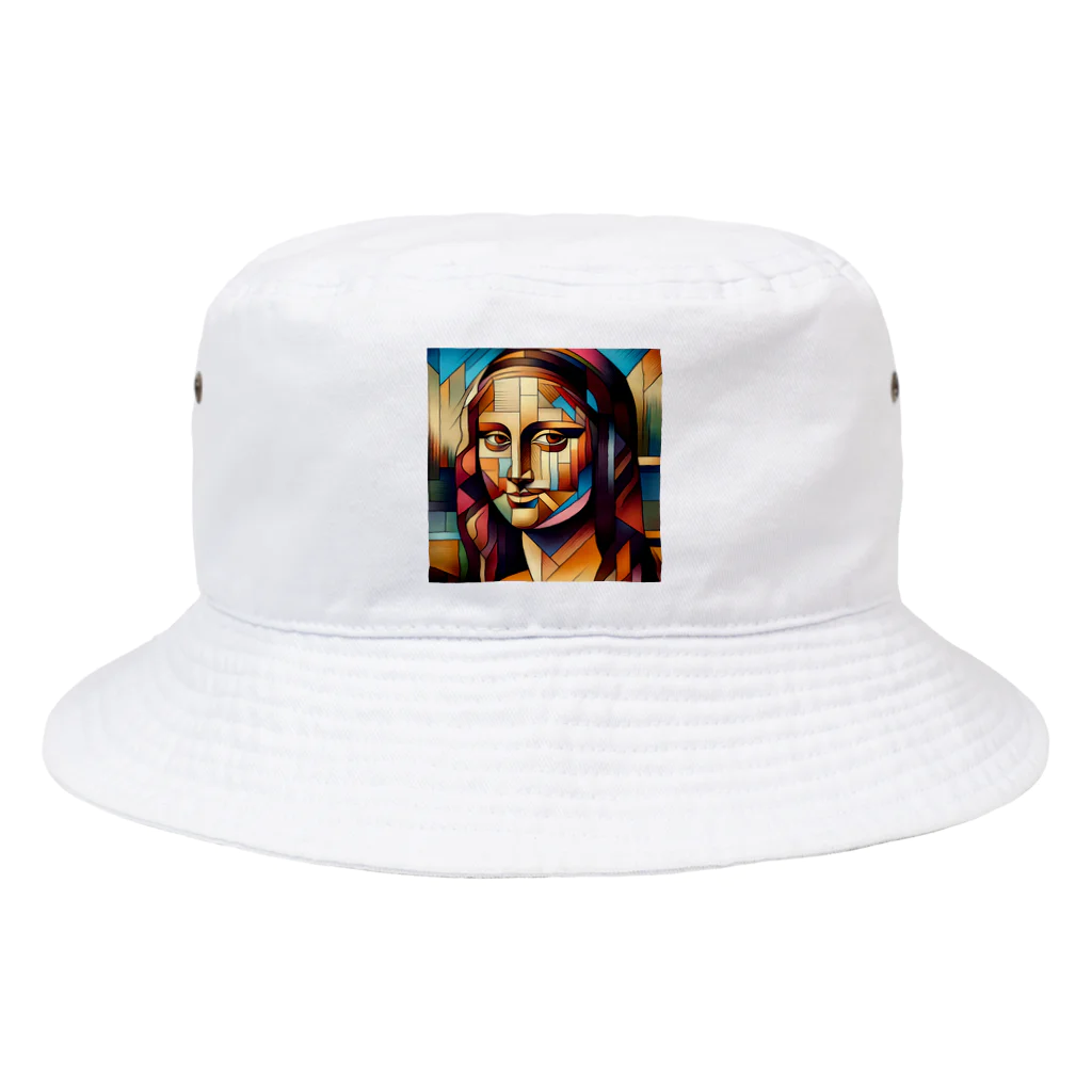 UNIQUE LIFE☘️の微笑み　ピカソ風 Bucket Hat