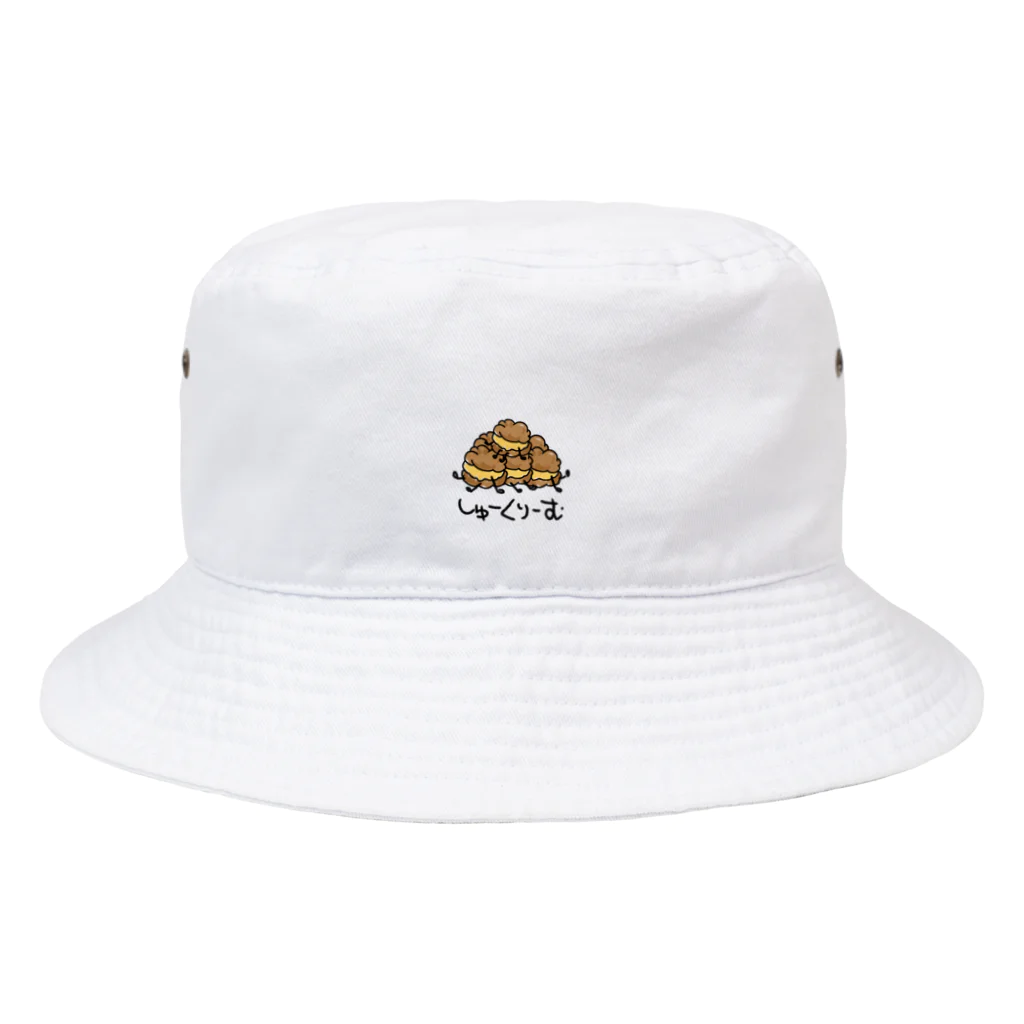 しなもるびゅっふぇの欲張りしゅーくりーむ(かすたーど) Bucket Hat