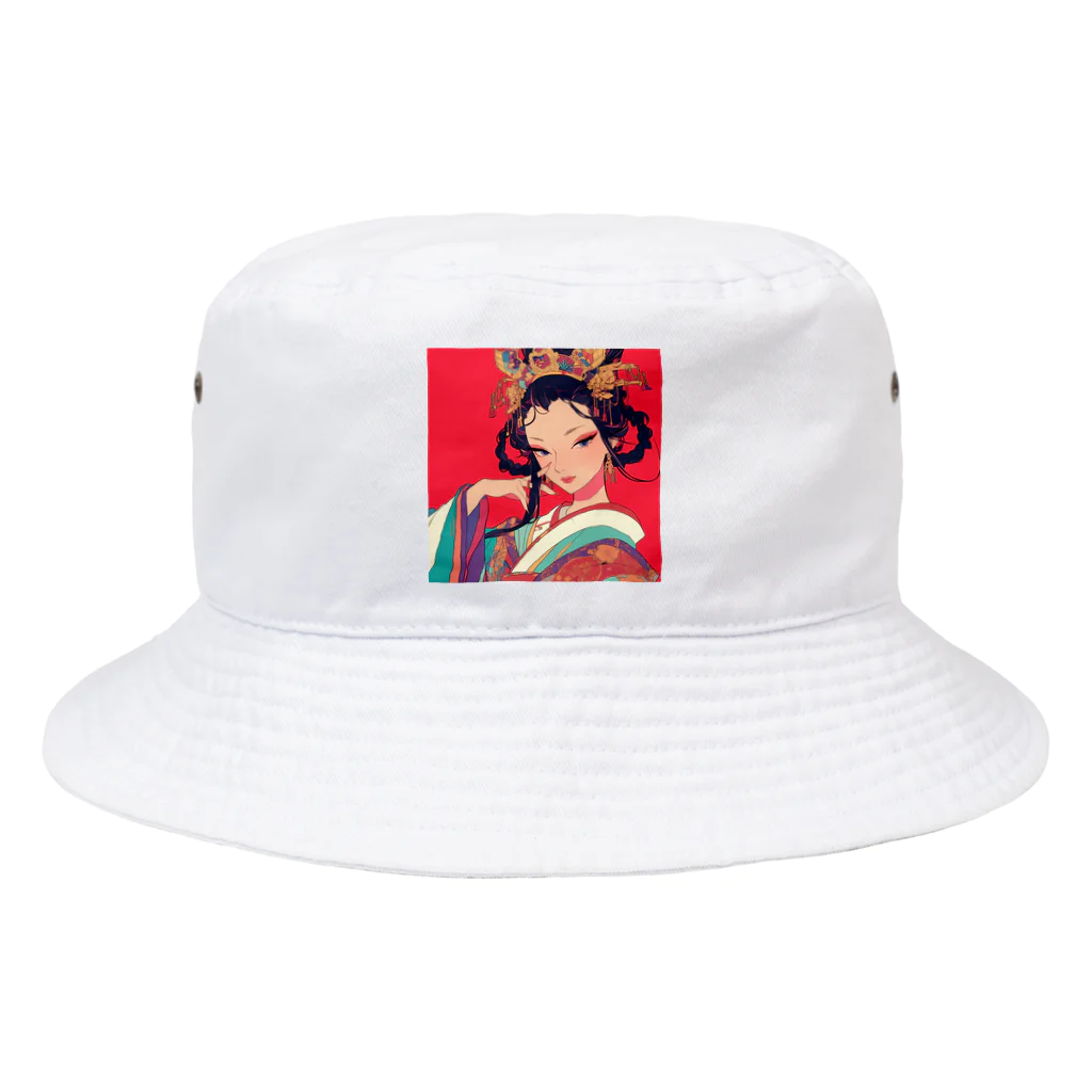 AQUAMETAVERSEの錦絵の微笑 Marsa 106 Bucket Hat