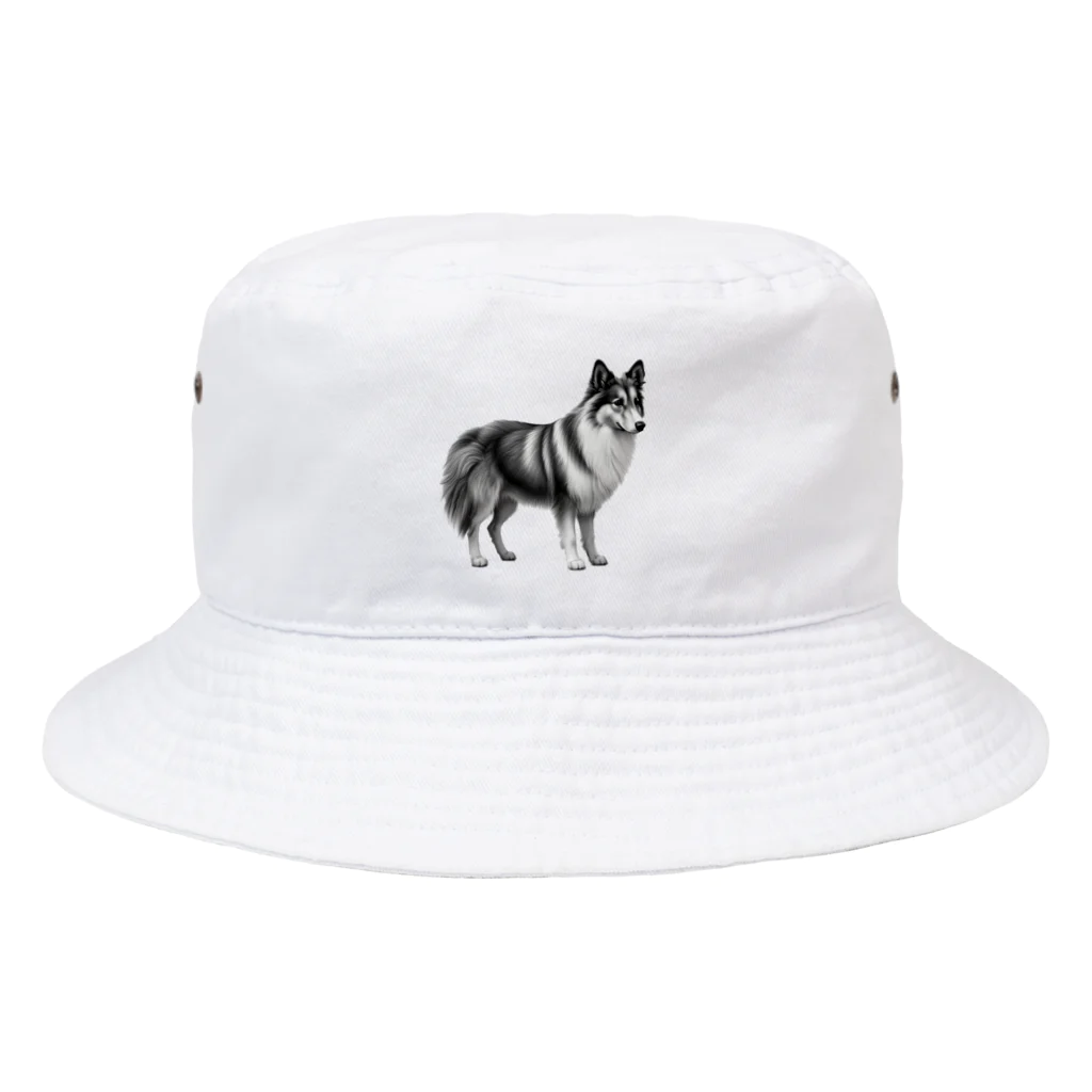 きほんてきにはものと～んのシェットランドシープドッグ Bucket Hat