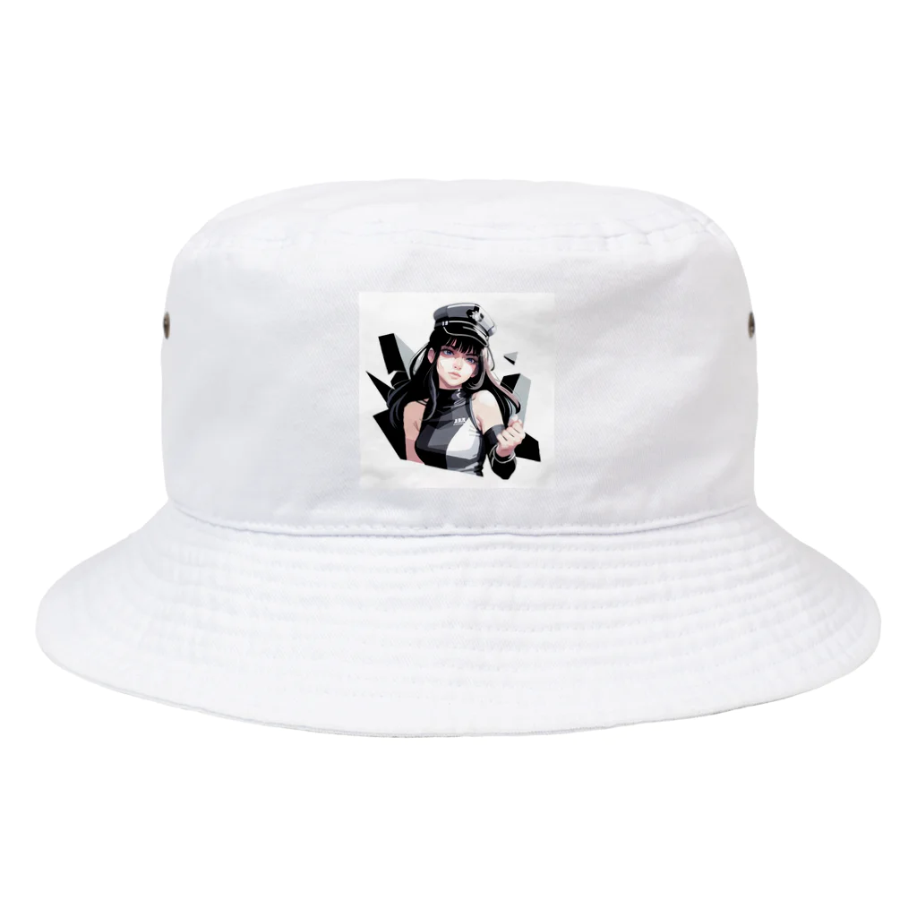 radio-bankのAI create girl.com Bucket Hat