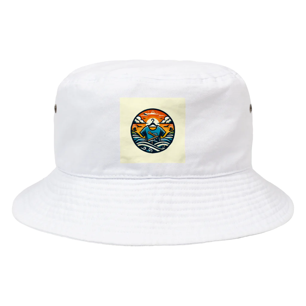 myojinのオシャレなロゴ Bucket Hat