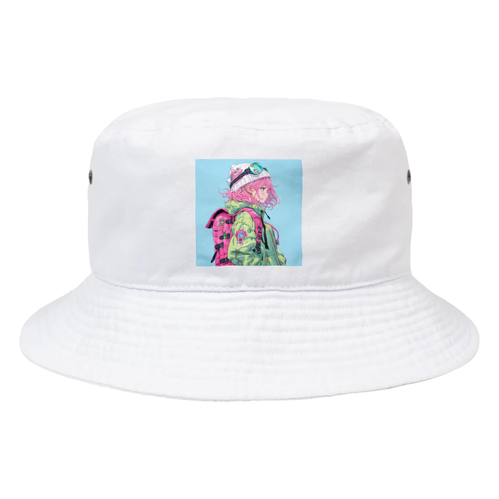 ぶーたんのポップ・スプラッシュ Bucket Hat