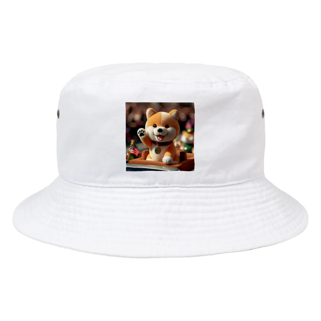 dcgnori／ワンコ画像の凱旋パレードメダリスト柴犬 Bucket Hat