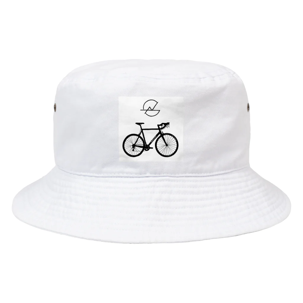 二宮大輔の自転車ロゴ Bucket Hat