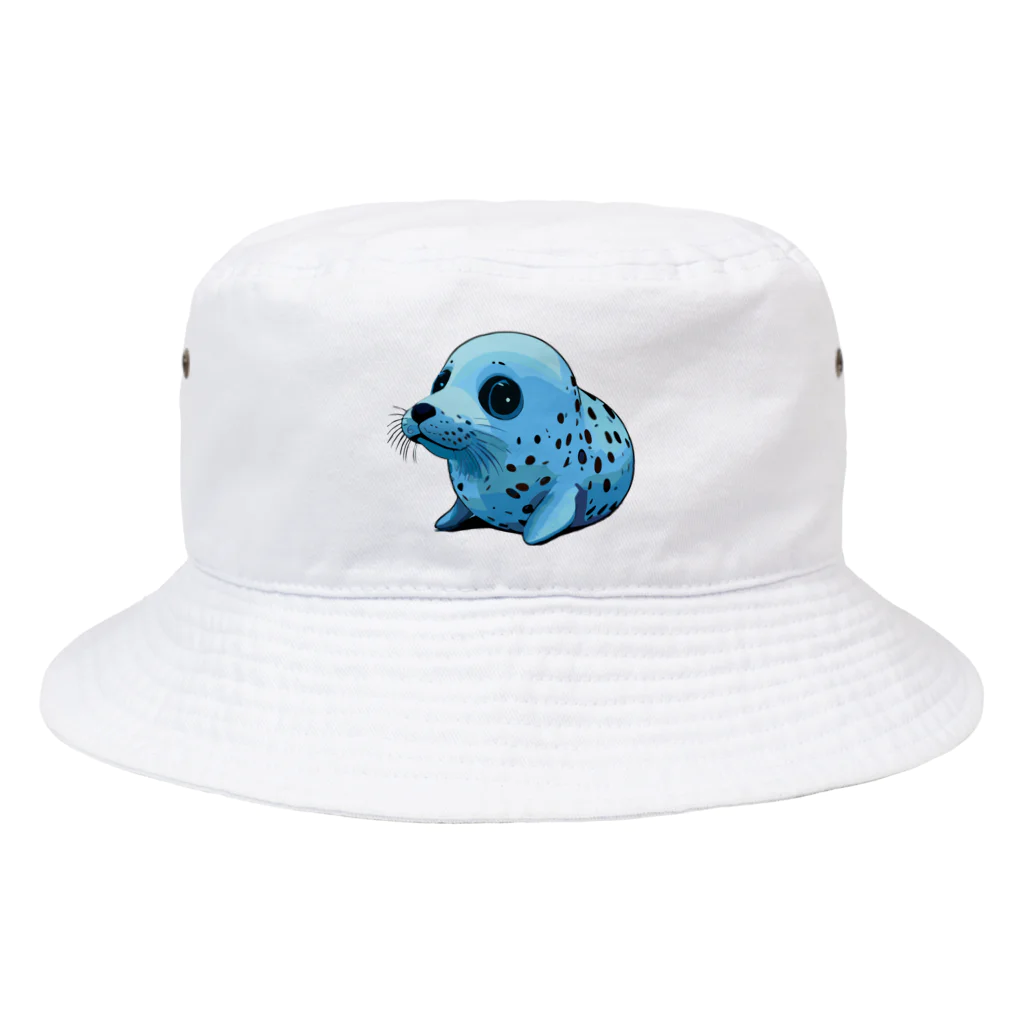 kenny777のブルーゴマフアザラシ Bucket Hat