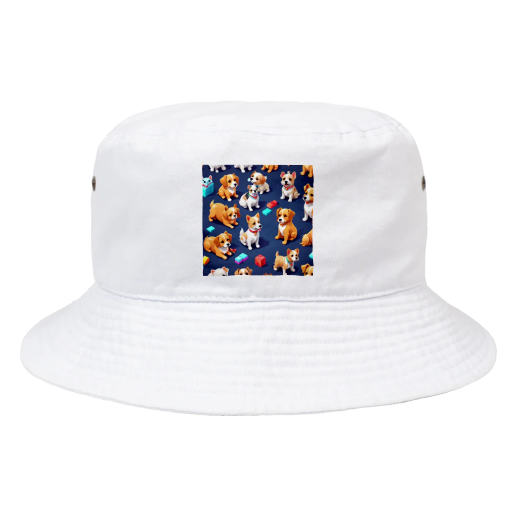 SipStyleStudioJPのワンちゃん大集合 Bucket Hat