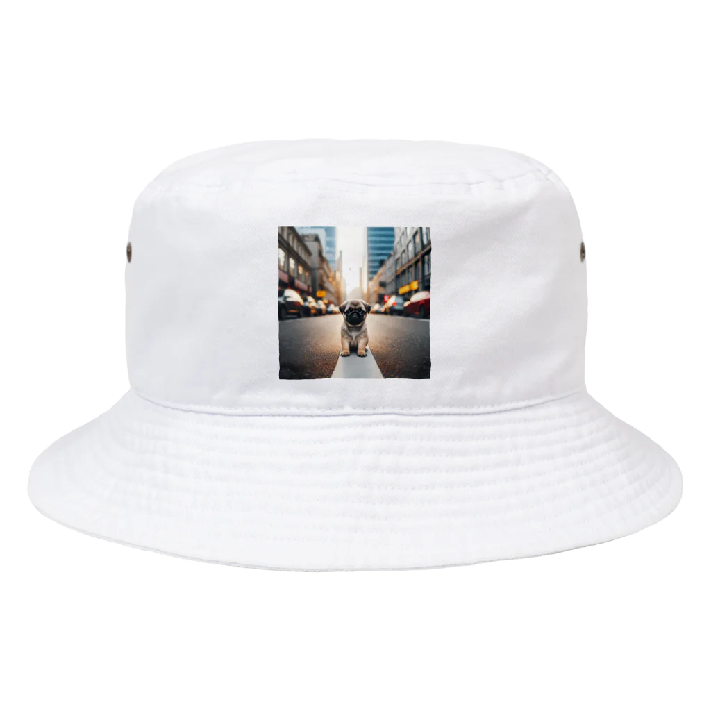 koumeiのみちにパグ2 Bucket Hat