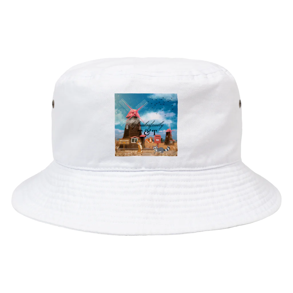 bigbamboofamilyのbigbamboofamily Bucket Hat