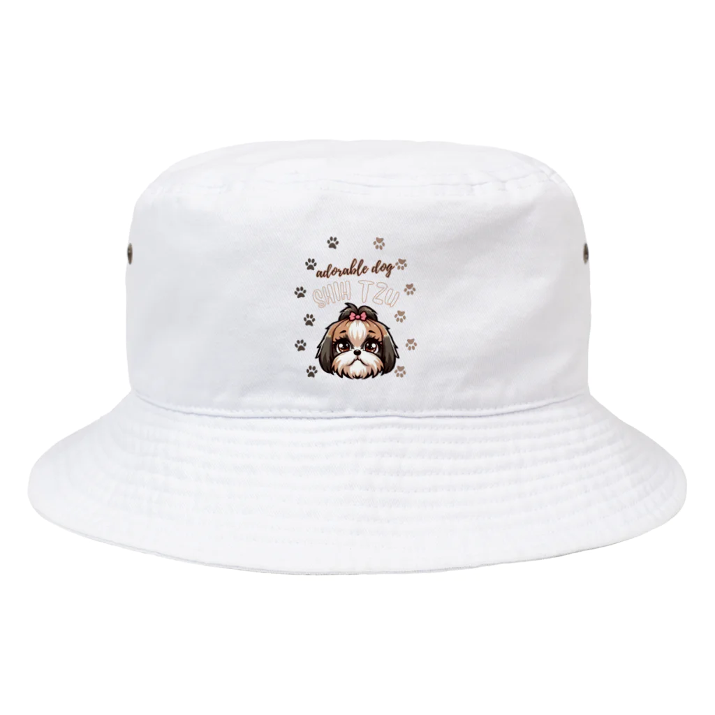 furebuhi　clubのadorable dog　SHIH TZU　（シーズー） Bucket Hat