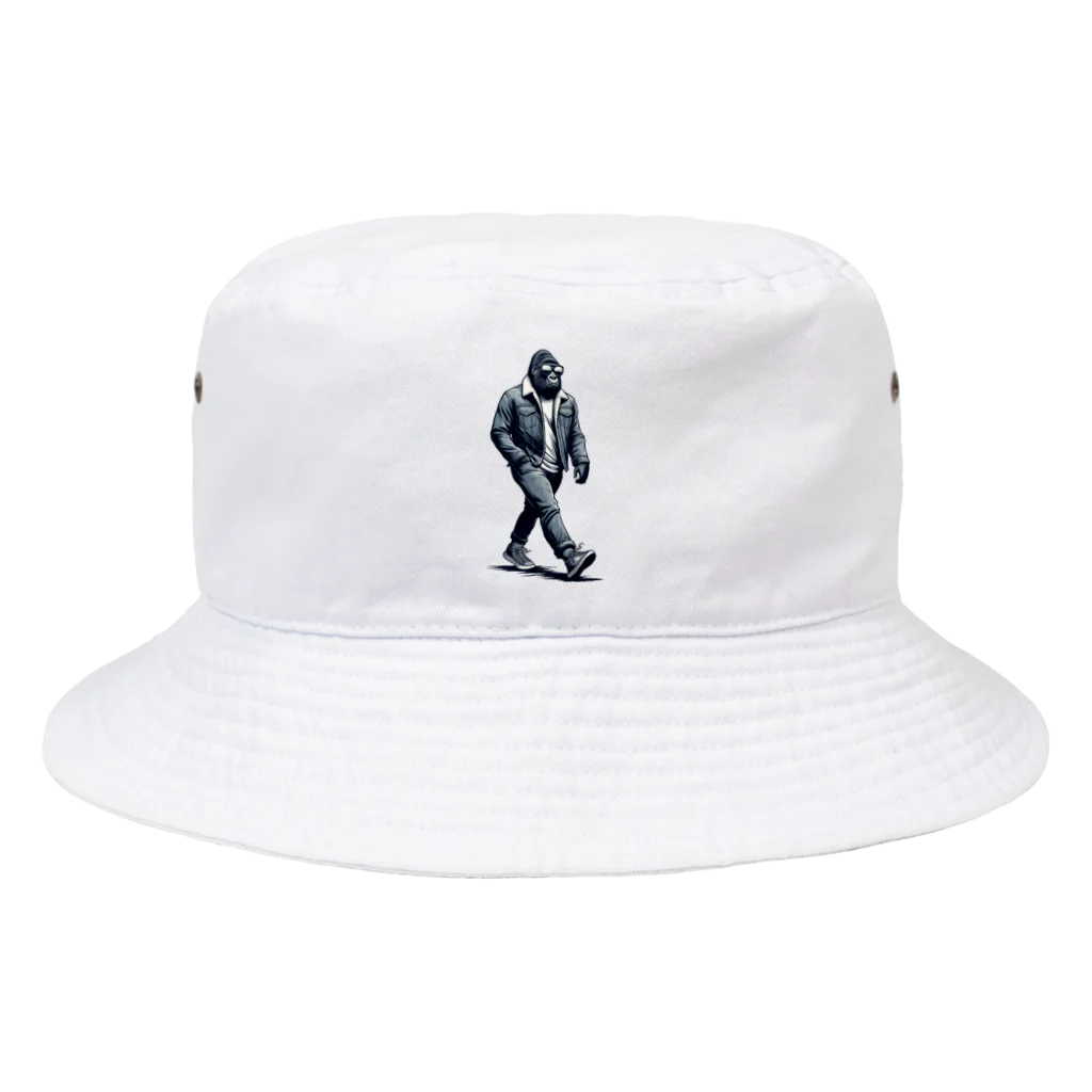 K'ramaのオシャレゴリラ Bucket Hat