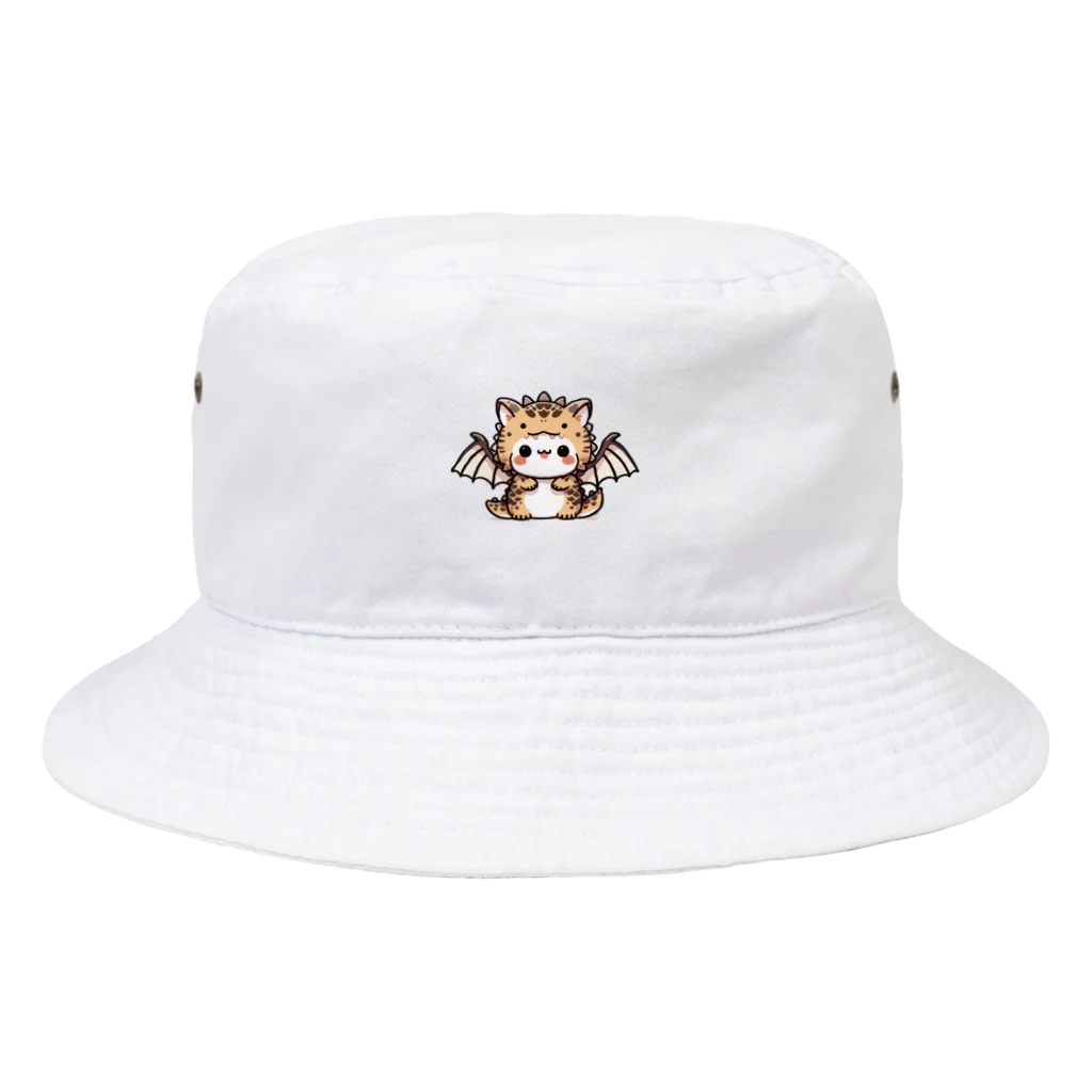 ドラにゃん🐾の豆ドラニャン Bucket Hat