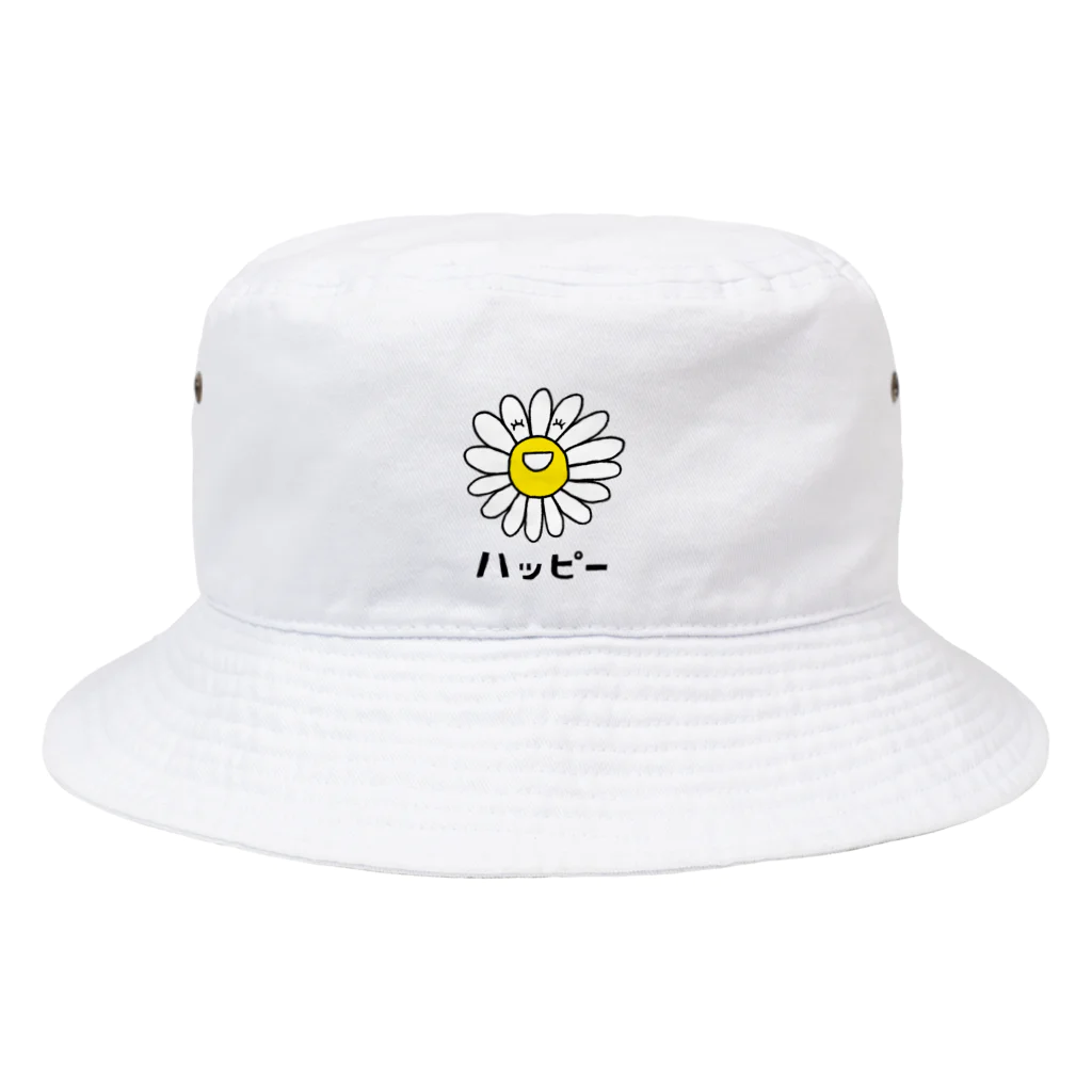 mokom / もこむのハッピーフラワー Bucket Hat