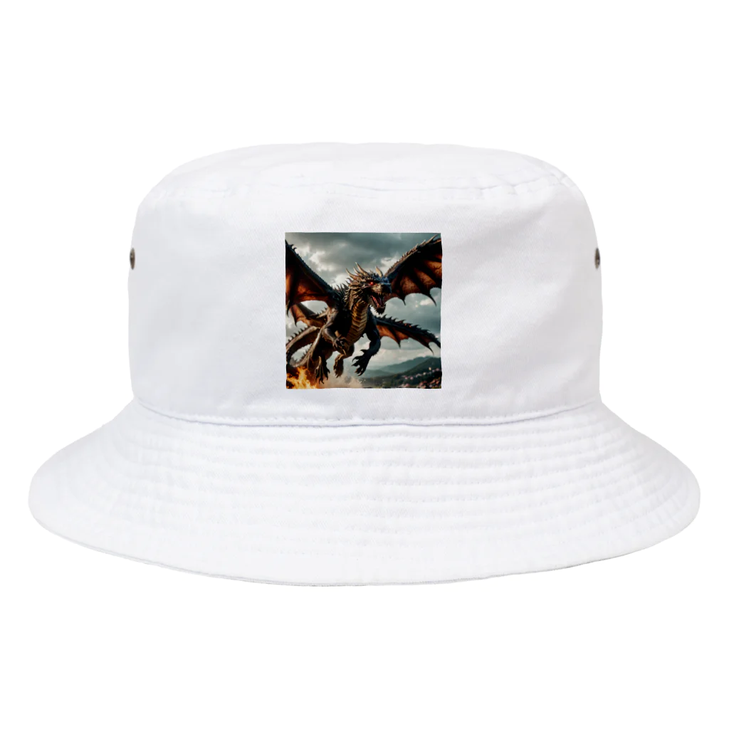 幻想都市の風のドラゴン Bucket Hat