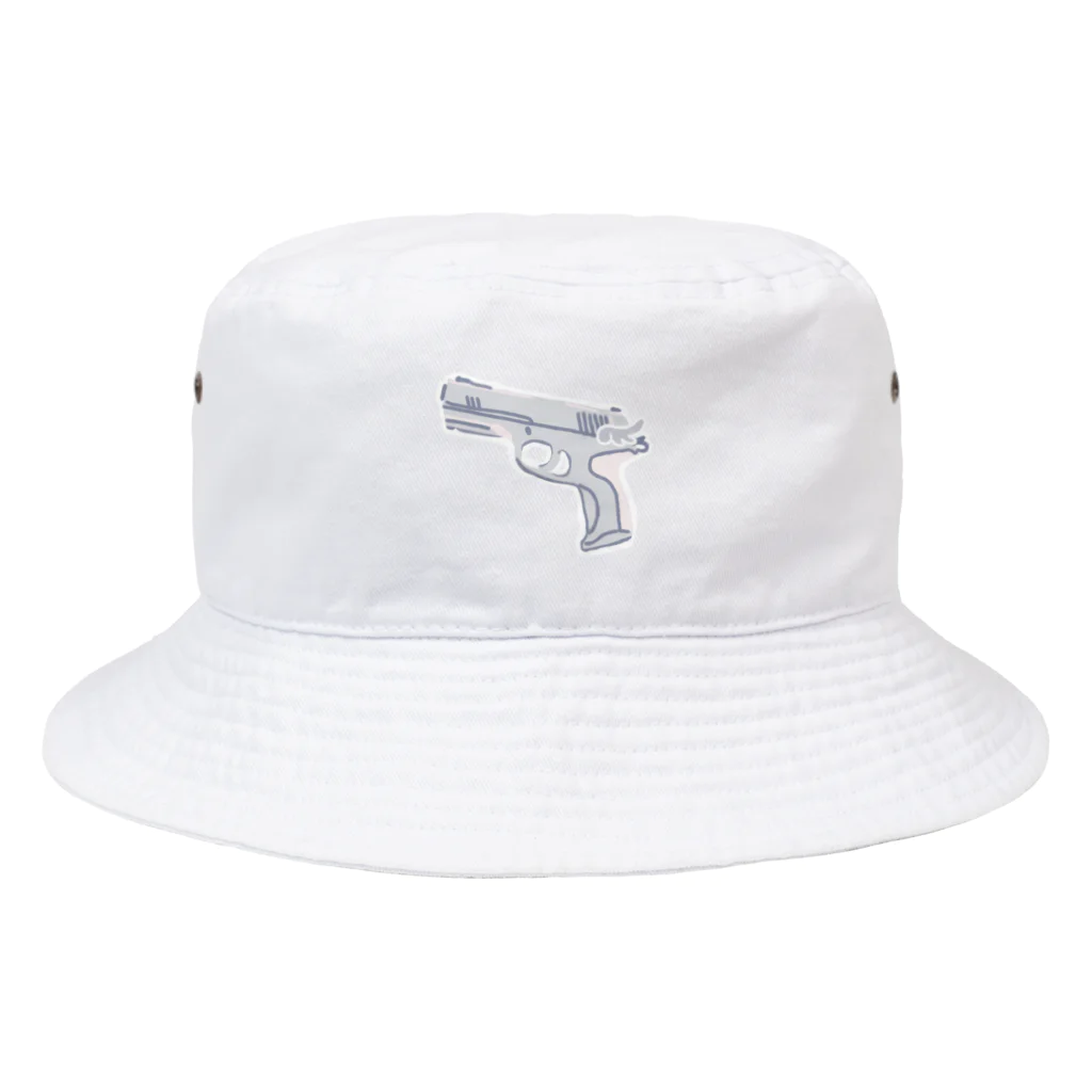 ふわぽこにゃんにゃんSHOP☁️🫧SUZURI支店のばんばんばん♪ゆめかわミニ銃 Bucket Hat