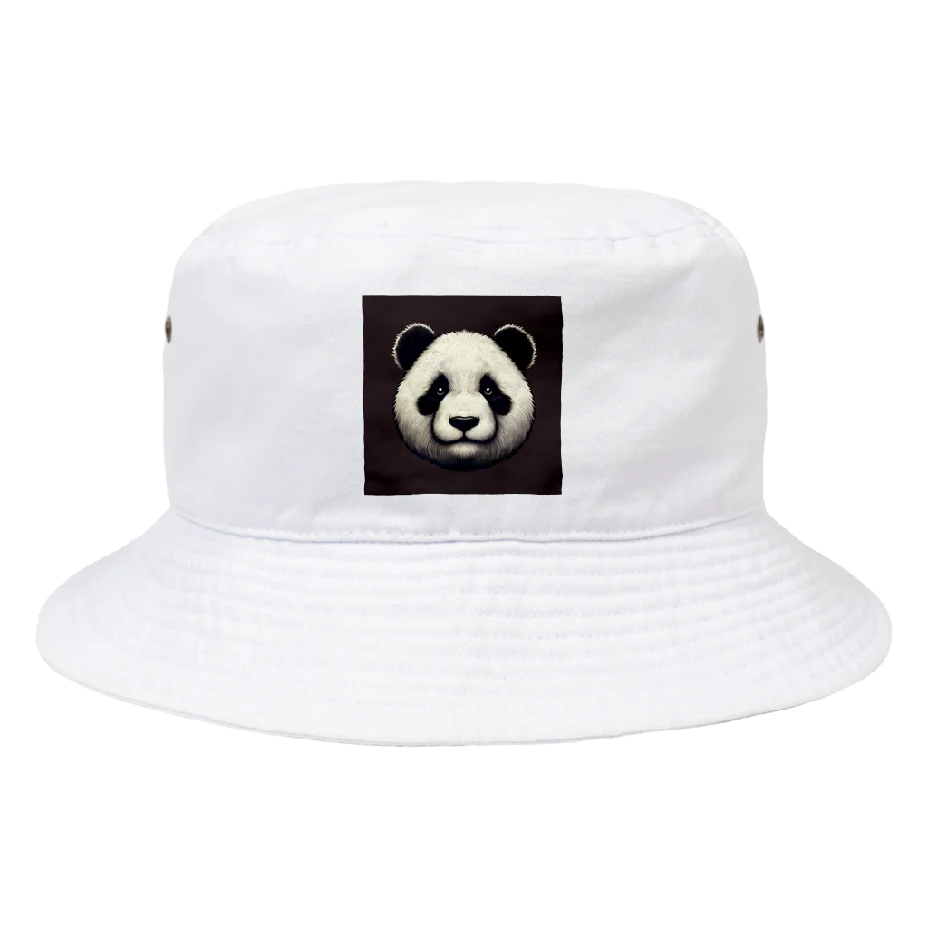 marikojiのパンダくん Bucket Hat