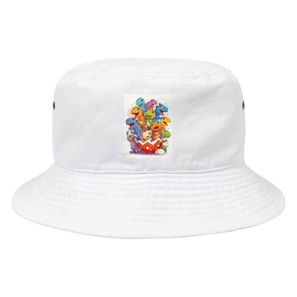 AQUAMETAVERSEの卵から恐竜　なでしこ1478 Bucket Hat