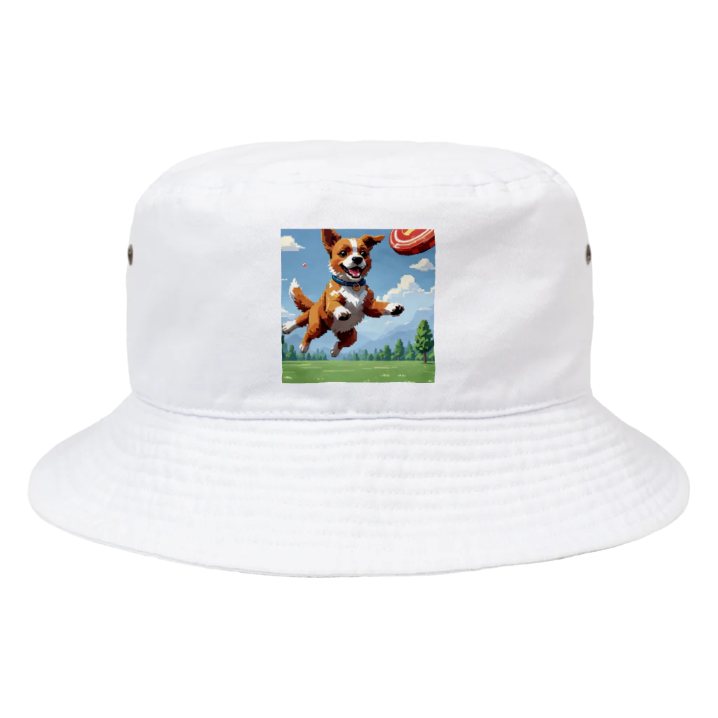 kooukunの遊ぶの大好きワンちゃん Bucket Hat