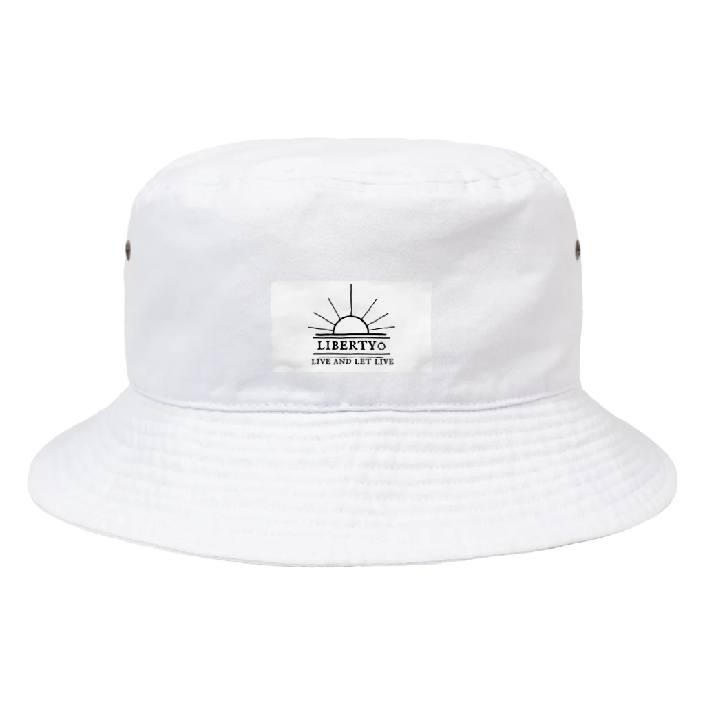 liberty0「リバティ・ゼロ」のliberty0(ホワイト) Bucket Hat