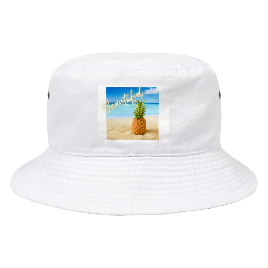 ぱいなっぷる王国のパイナップルシリーズ Bucket Hat