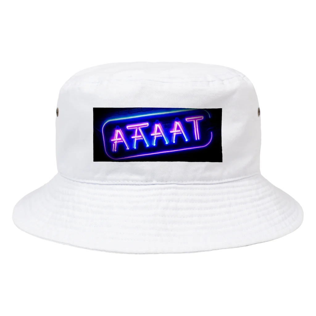 うきよぶるーの【ネオン】ATATAT Bucket Hat