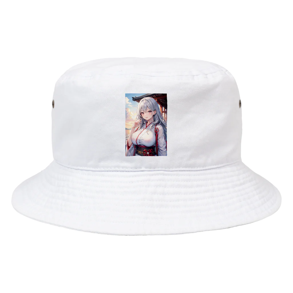 巫女スタぐらむの綺麗な巫女 Bucket Hat