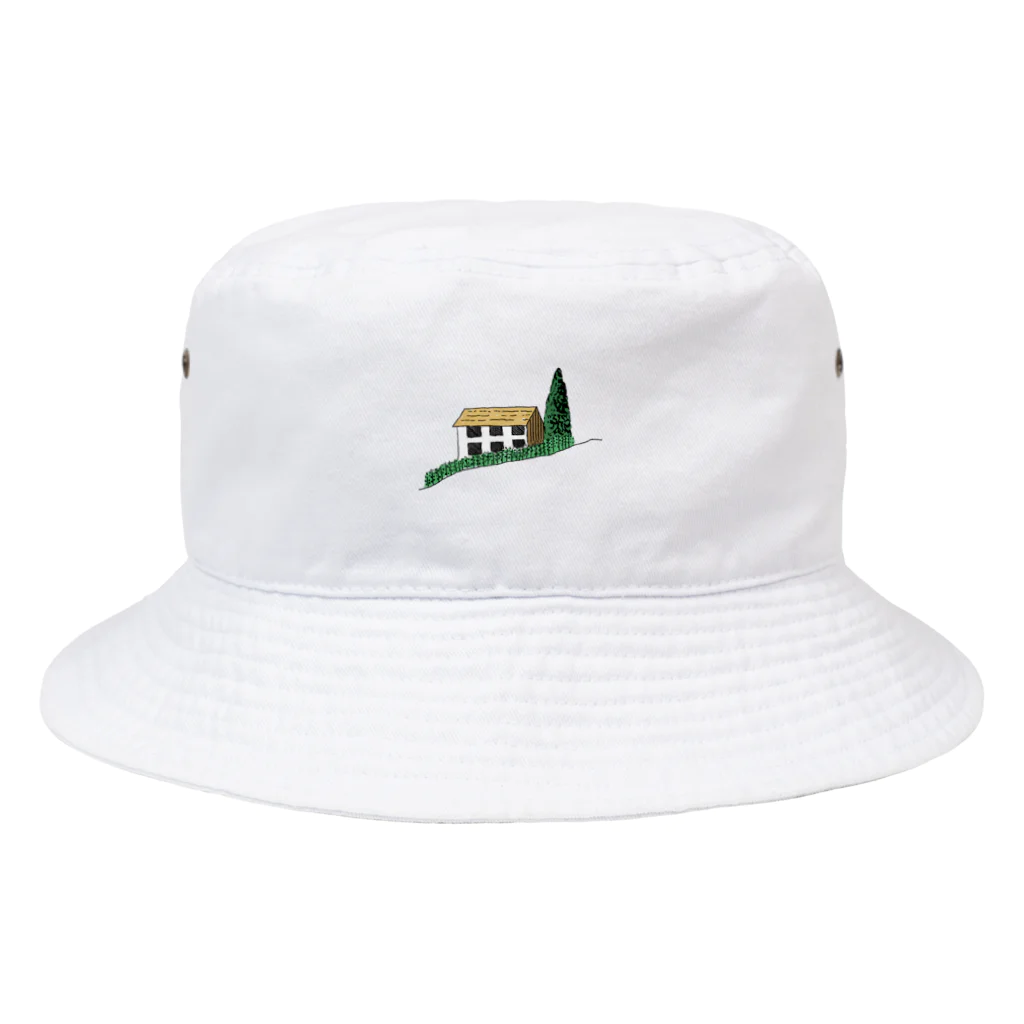 草加明良の丘の上の家 Bucket Hat