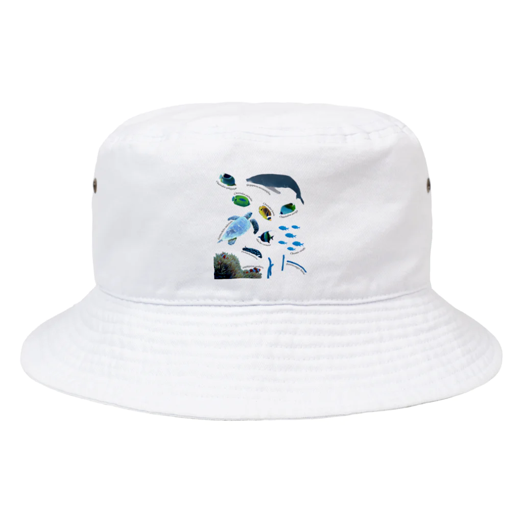 L_arctoaの沖縄の海の生き物 Bucket Hat