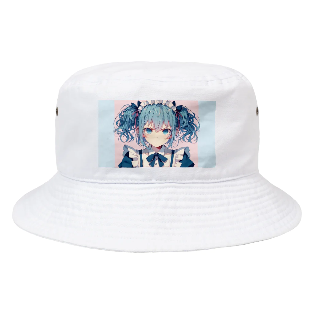 angry  maidの怒りとメイド Bucket Hat